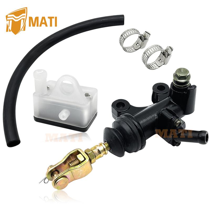 M MATI Huvudcylinder för bakre broms komplett för Honda ATC350 ATC350X 1985-1986 43500-HA5-671 43500-HA5-006 43500-HA5-016