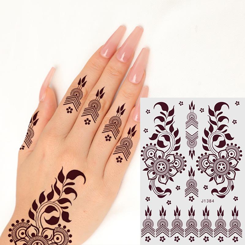 Temporary Tattoos Henna Tattoo For Fashion Accessory Women Hand And Foot Decor