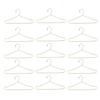 Alasum 25-Piece Set of 10cm Gold Doll Hangers, Metal, for Dolls  Organize and Display 13 and 14 Scale Plush Dolls, Clothes, and Outfits (Gold)