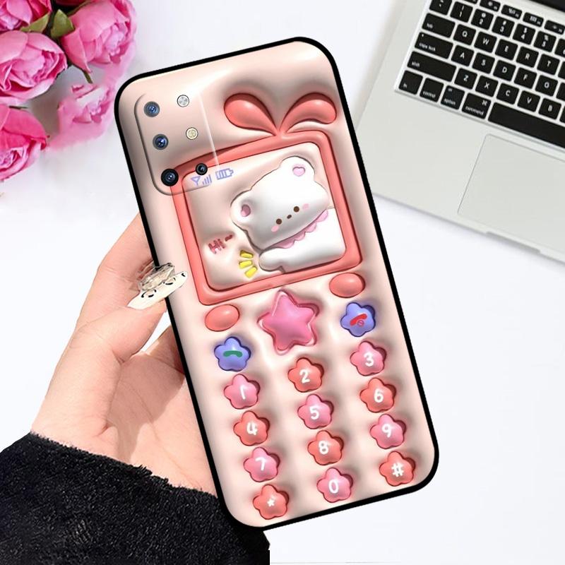 Cases For OnePlus 8T KB2003 Butterflies Soft TPU Silicone Cover For One Plus 8 T Phone Shells KB2000 Black Matte Bumper Coque