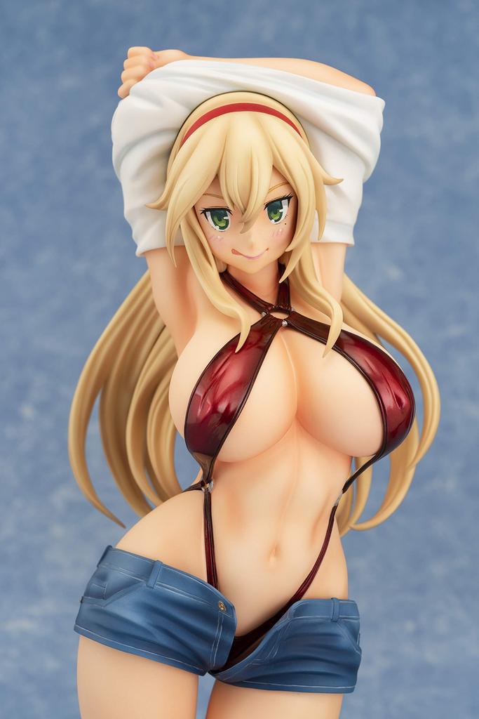 Kekemotsu Original Blonde Girl I Met At the Scale PVC Complete Figure Illustration Sea, 1/5 Pre-painted