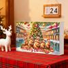 Capybara Advent Calendar Christmas 2D Capybara Decorations 24 Day Countdown To Christmas Calendar for Tree Car Wall Home Festive Holiday Decor