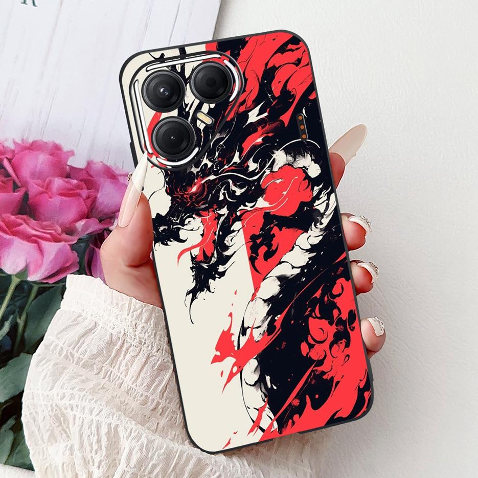 For Tecno Pova 7 Pro 5G Case LJ8 Luxury Fashion Painted Cover Soft Silicone Phone Case For Tecno Pova 7 Ultra Pova7 5G LJ7 Shell