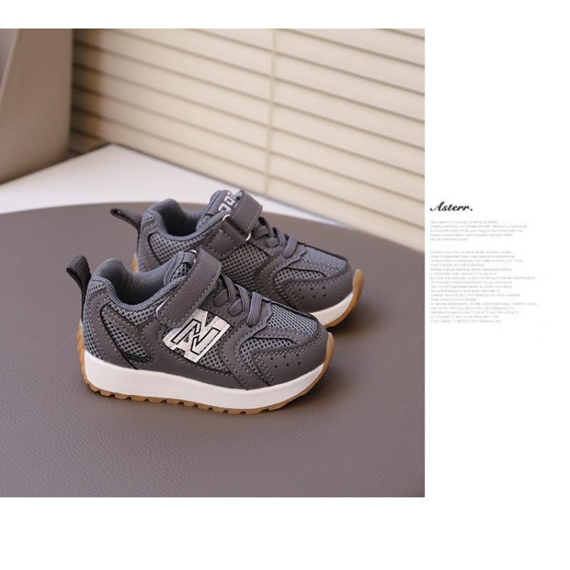 Double net autumn new boys Forrest Gump shoes mesh girls mesh shoes breathable soft sole casual trendy shoes dad shoes