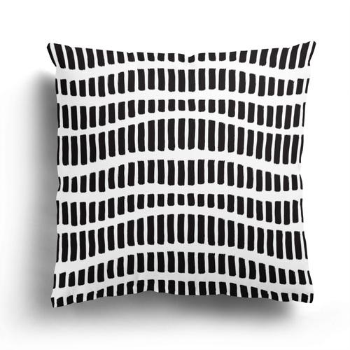 Decorazione Soggiorno Casa Moderna Federa Cuscino Coprisoffa 45*45Cm Copricuscino 60X60Cm Nordico 50X50 Autunno Bianco Nero Semplice