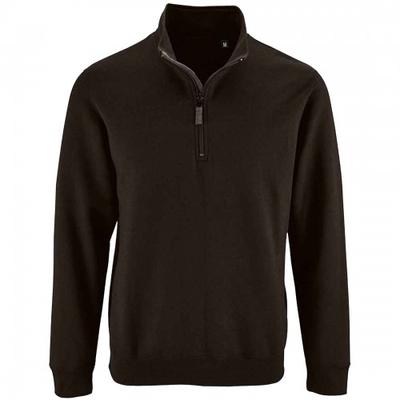 Mens Stan Zip Standing Collar Jumper