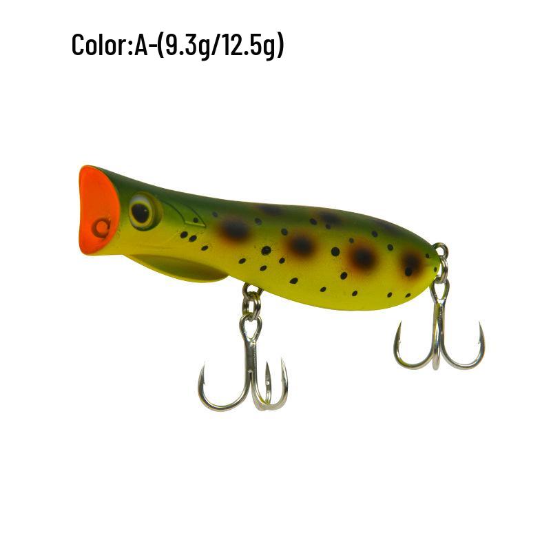 LETOYO New Style Long Cast Surface Water Lure for Bass & Asp, 9.3g/12.5g 69mm