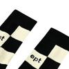 EPT CHECKBOARD SOCKS (BLACK_IVORY)