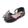 Children's Pearl Princess Closed-Toe Sandals 2026: Butterfly Dance Shoes for Toddlers & Girls