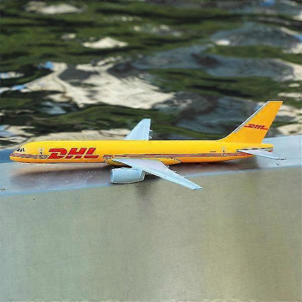 1:400 Scale Metal Airplane Replica DHL Boeing 757 Airplane Diecast Model Airplane Home Office Miniature Toys for Kids - Perfect 12.Lufthansa A380