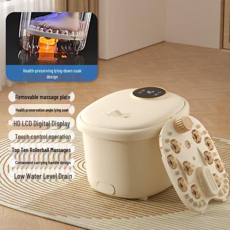 Yiyayun Automatic Heated Foot Spa Massager