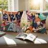 H-H-Haikyuu Anime Volleyball Pillowcase Toon Gift Cushion Cover Bedroom Home Sofa Chair Seat Decor Pillow Case