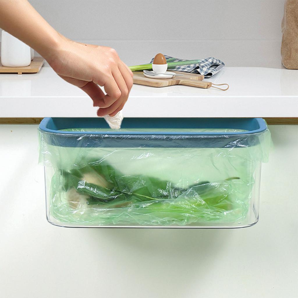 Hanging Kitchen Trash Can Plastic Storage Box Large Capacity Countertop Hanging Kitchen Compost Bin