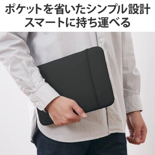 ELECOM Computer Case Thin Neoprene 12 Inch Black BM-IBTHNPV02BK