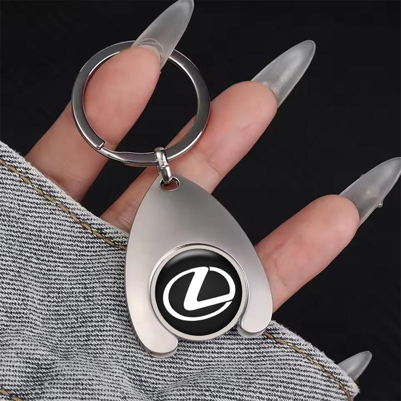 

1Pcs Car Key Chain Keyring Pendant Metal Keychain Holder Accessories For Lexus ES300 RX330 RX300 GS300 IS250 IS200 CT200h NX RX