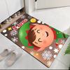 Custom Name Christmas Printed Carpet, for Office Chair Living Room Bedroom Kitchen Room Decor Gifts.