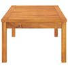 VidaXL Coffee Table 100x50x33 Cm Solid Acacia Wood 311833