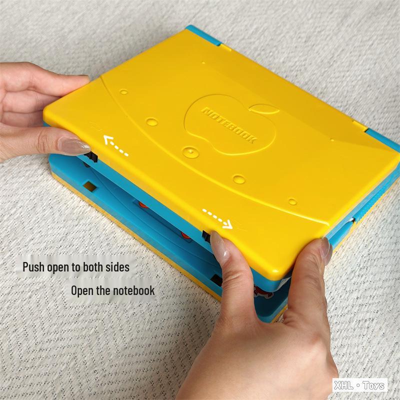 Cross-border Kids' Light-Up Music Notebook: Educational English Version Toy