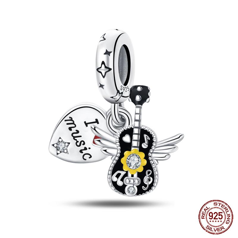 Original 925 Prata Esterlina Cor Mágica Camaleão Luminoso Série Charme Contas Adequado Ajuste Pulseira DIY Jóias Presentes