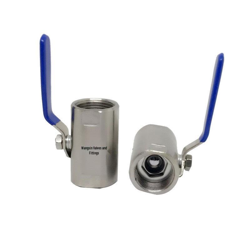 1-Inch Stainless Steel Cantonese Ball Valve, Q11F-16P Steam High Temp, Internal Threaded for Pipeline Switch.