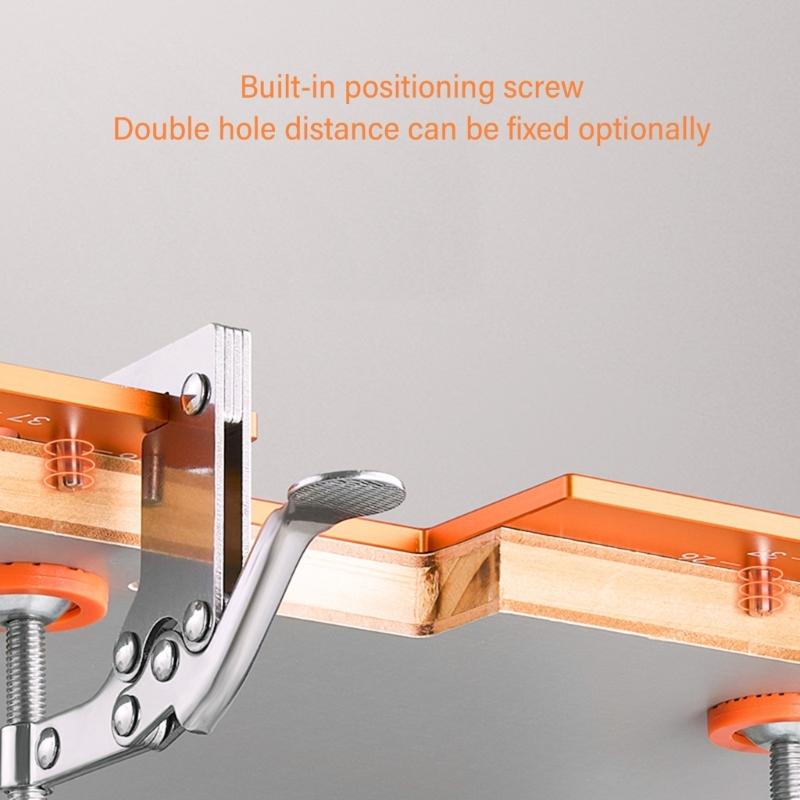 Aluminum Wood Grooving Guide Arcs Grooving Mold Woodworking Round Corner Radius Templates Mold Grooving Tool for Closet