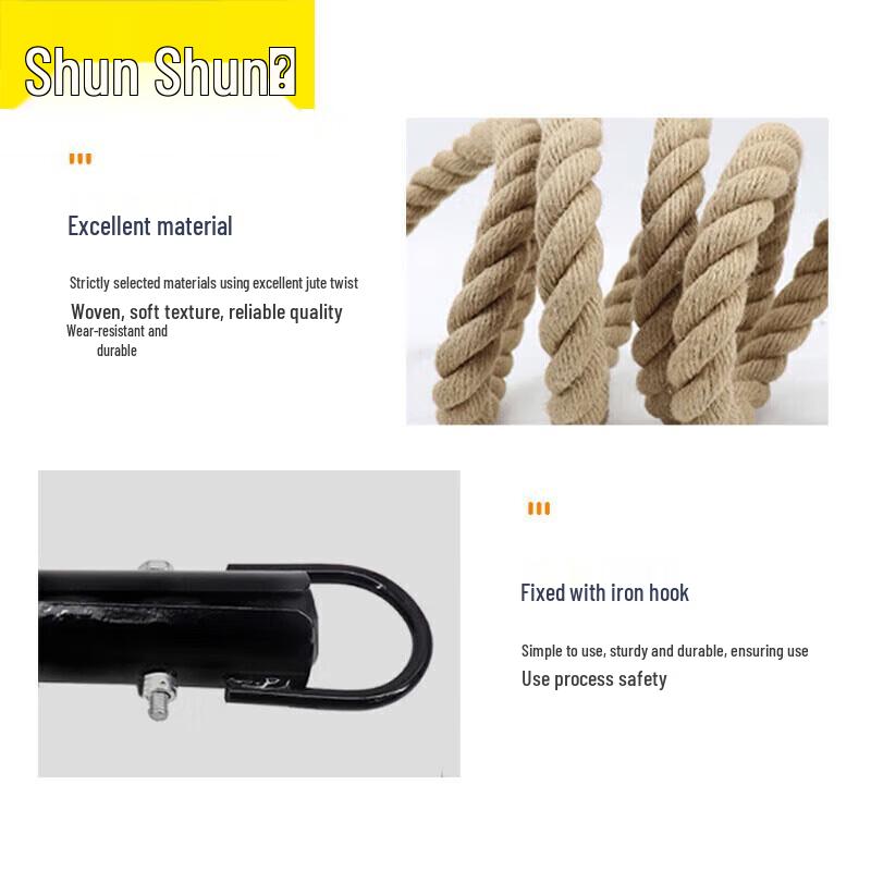 Training Hemp Climbing Rope