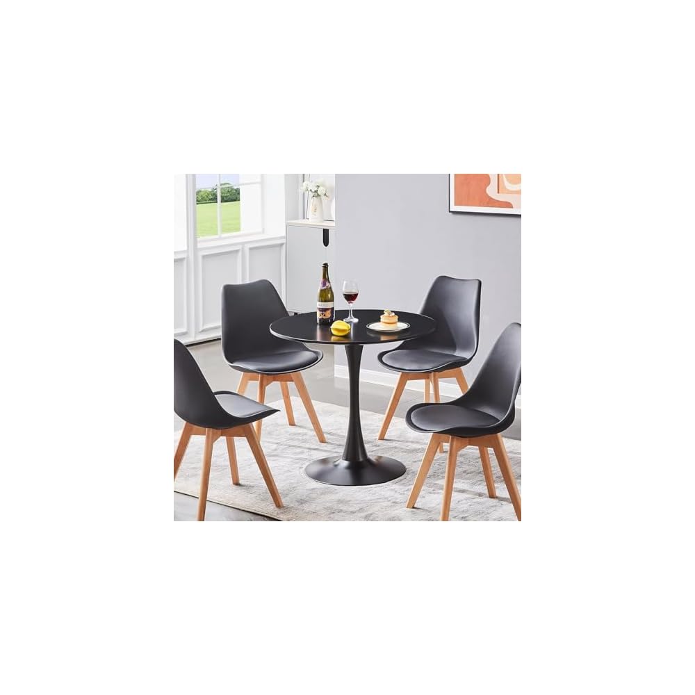 Probasto Round Table, 70cm wide x 73cm high. Suitable as a dining table, side table, or cafe table.