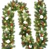 2.7m Christmas Garland for Decoration - Tree, Wreath, Wall, Door Hanging, Hotel, Shopping Mall Display