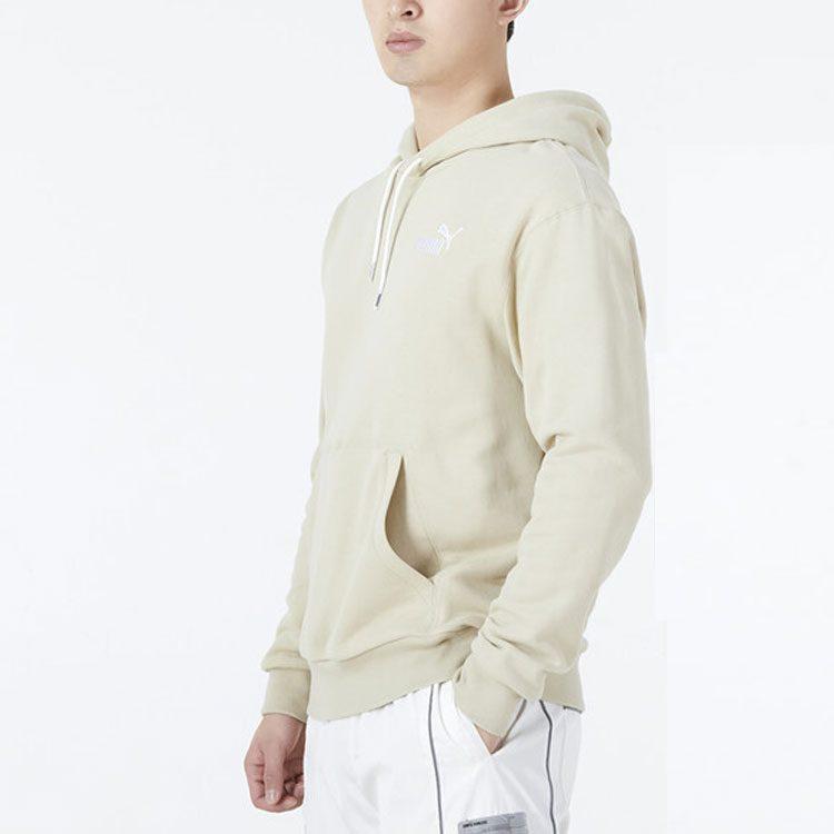 PUMA Sweatshirts Men's Ecru Hooded Moderate 849585-64