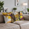 C-Calvin and H-Hobbes cushion cover Comfortable and soft bedding skin friendly leisure sofa car office pillowcase