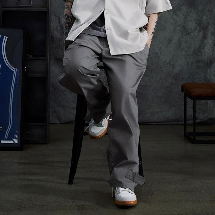 Li-Ning BadFive Shanghai HOOD Straight Pants 'Grey' Men's AKXSB29-1