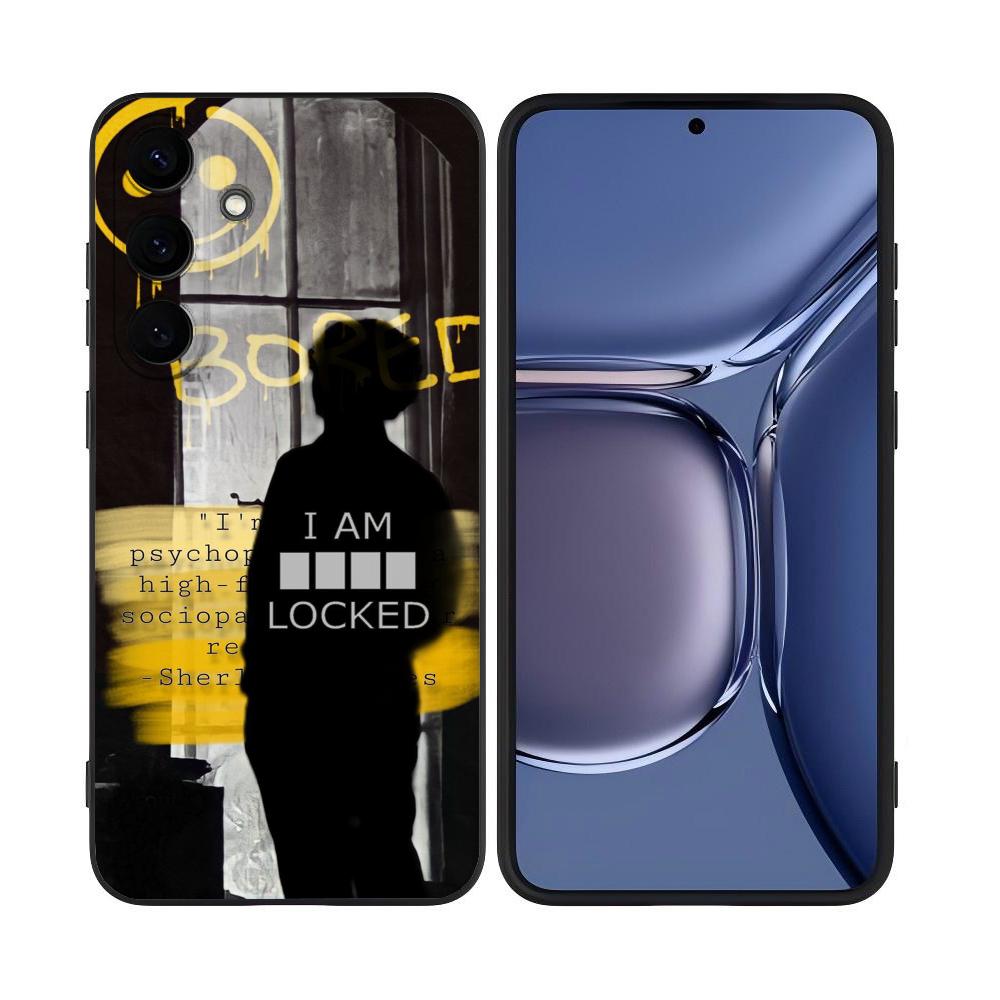 Детективный фильм-триллер Чехол для телефона S-sherlock для Samsung Galaxy S25 S24 S23 S22 S21 PLUS ULTRA SamsungS21