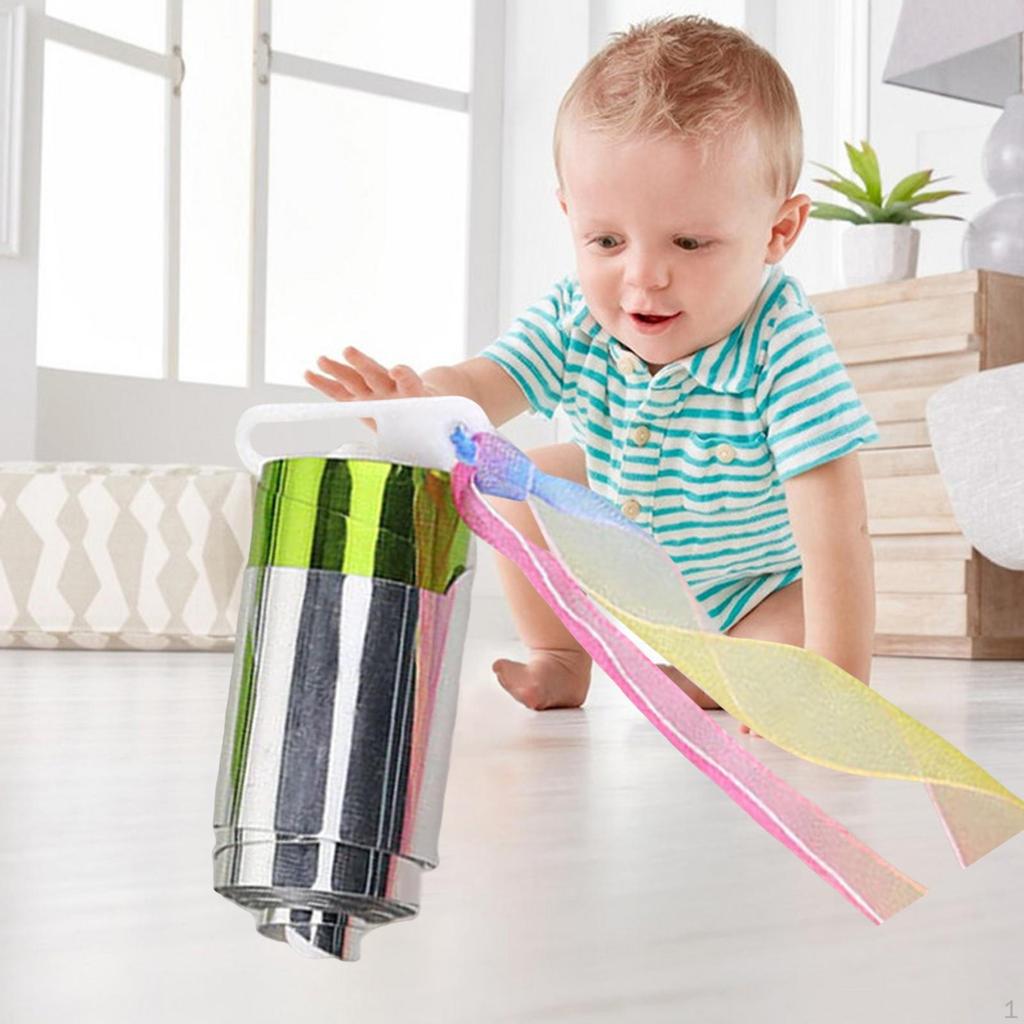 Expanding Appearing Cane Plastic Magical Wand Pocket Staff for Toy Stage Rose