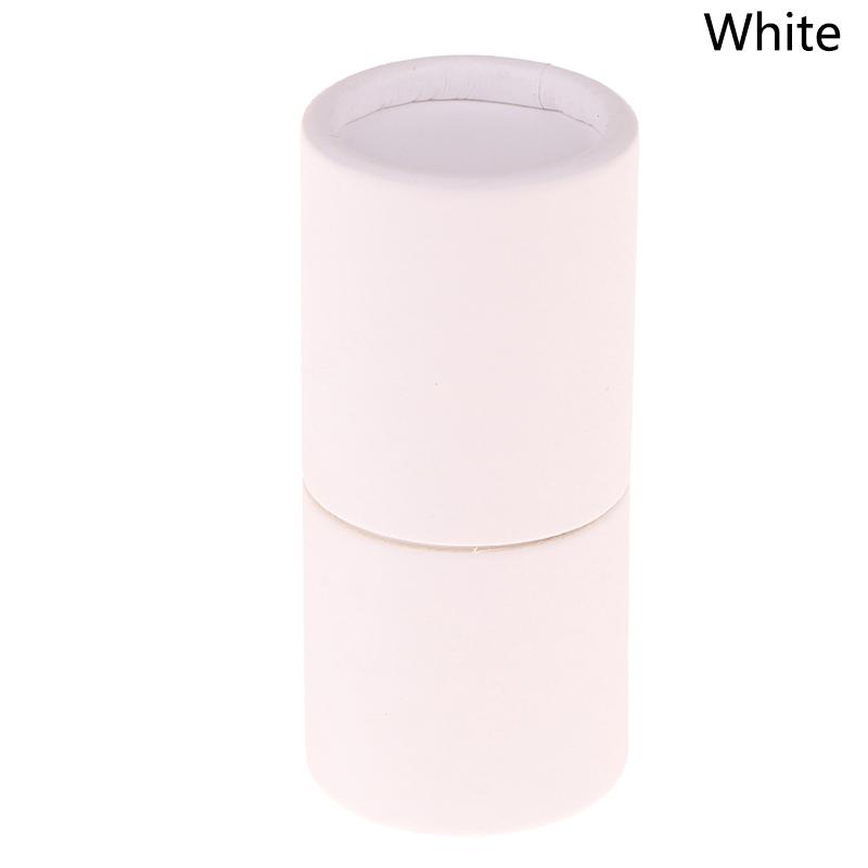 5G Kraft Paper Rotation Lipstick Tubes Biodegradable Cardboard Cosmetic Cylindrical Packaging Lip Balm Deodorant Container