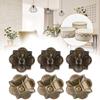 20Pcs Sofa Bubble Nail Vintage Thicken 4-Leaf Clover Pattern Decorative Fasteners 20 X 22mm