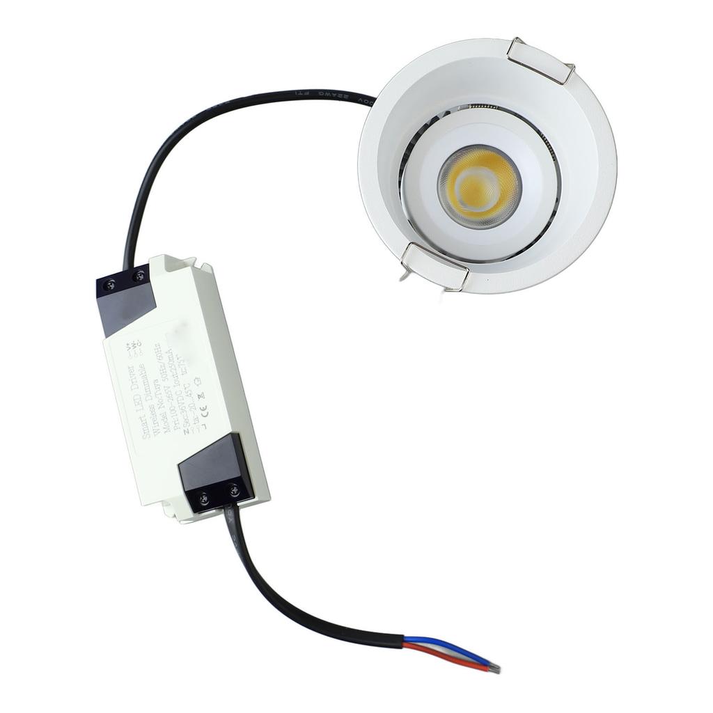 10W Recessed LED   for   Light Absorption 30 degrees    100 to 265V Embedded Downlight for Living Room Hotel