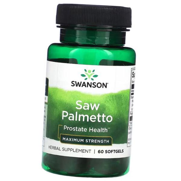 

Со Пальметто, Saw Palmetto Maximum Strength, Swanson 60вегкапс (71280388) 60vcaps