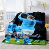 Haaland 108 Personalized Text Blanket Cozy Personalized Blanket Ultra-Soft Suitable for Home Decor Couch Bedding Bed All-Season Use
