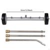 High Pressure Cleaner, Underbody Car Wash Water Broom, 4 Fan-shaped Nozzles for Motorhomes