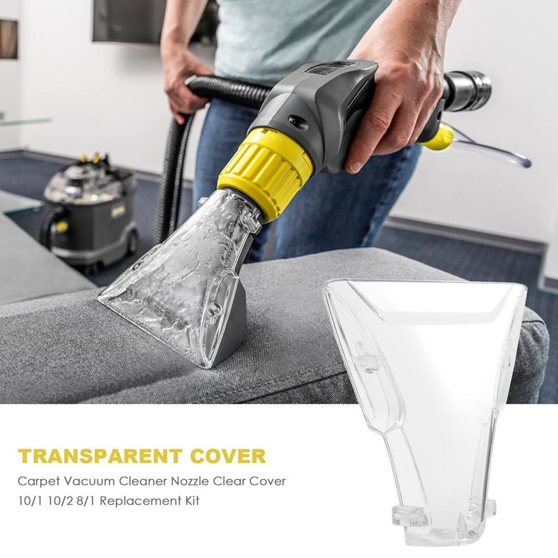 Carpet Vacuum Cleaner Nozzle Clear Cover 10/1 10/2 8/1 Replacement Kit for Puzzi 41300010(B) HOT