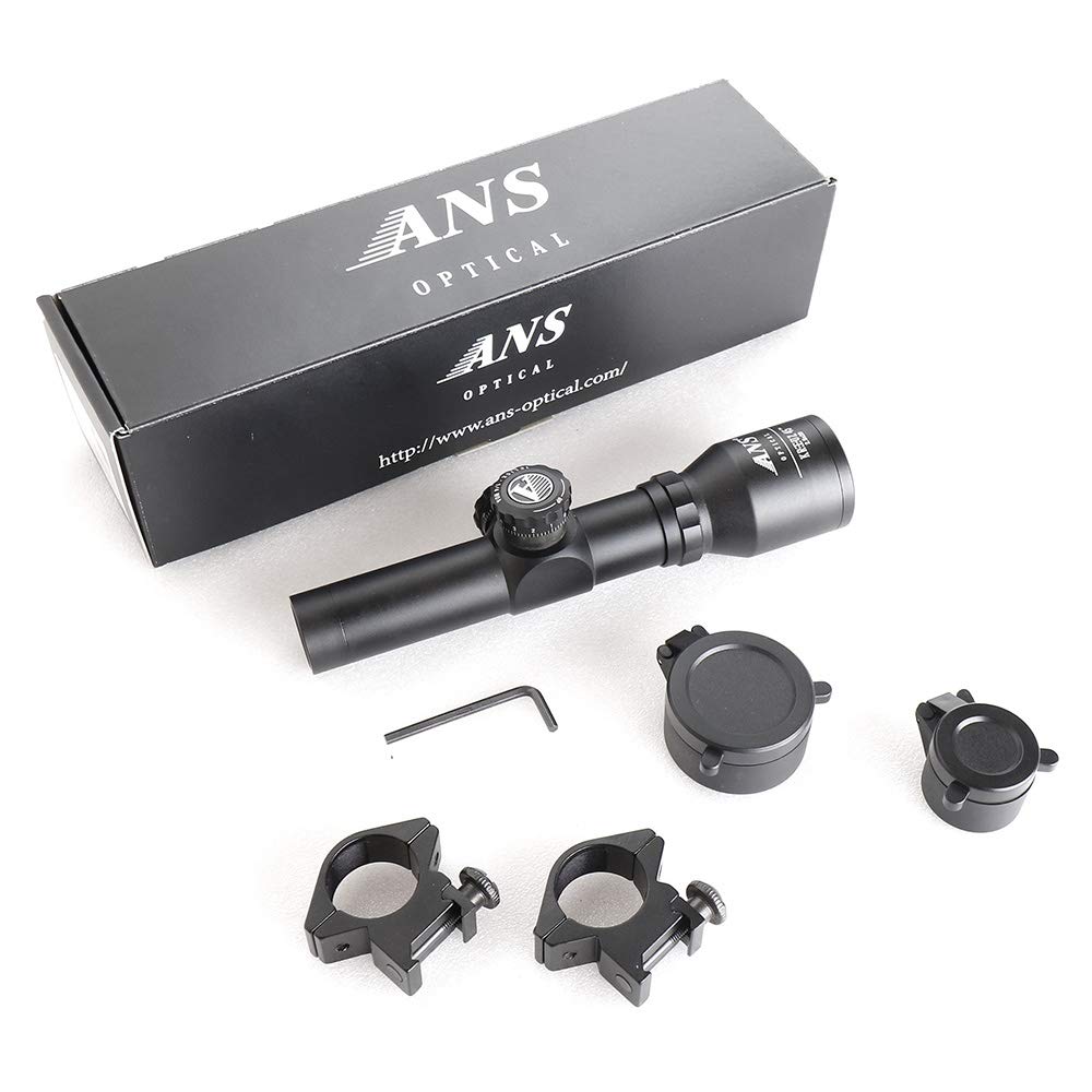 ANS Optical 2.5x20 Short Riflescope, Handgun/Pistol Scope [Parallel Import]
