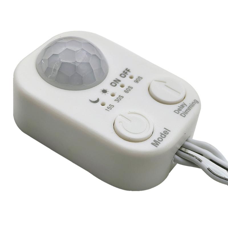 Small Motion Detection Switches Flexible Delay Lighting Control 4 Type Low Power Usage Simple to Operate for LED Light