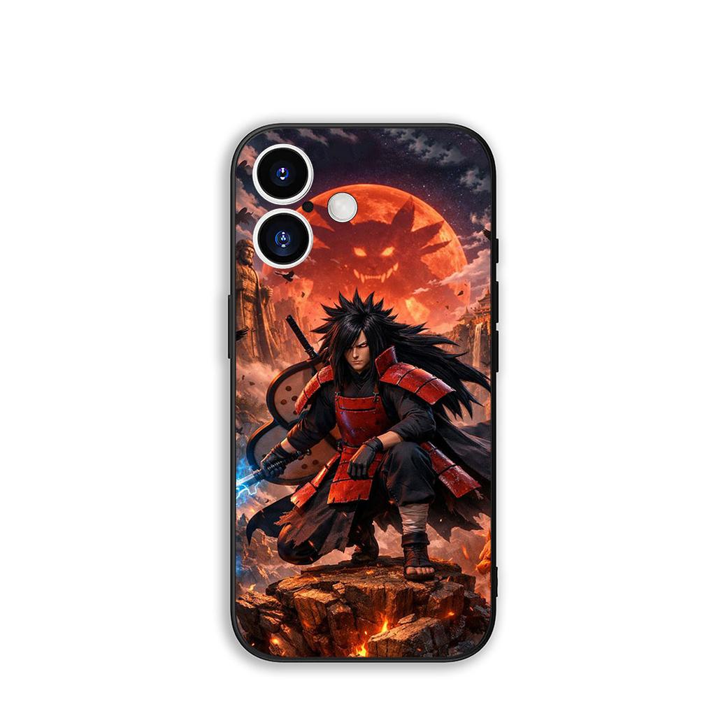 Phone Cover Itachi Uchiha Madaras Narutos Casing for Apple iPhone 16 15 14 Plus 13 12 Mini 17 Pro Max + ProMax 16E Air 15+ Case