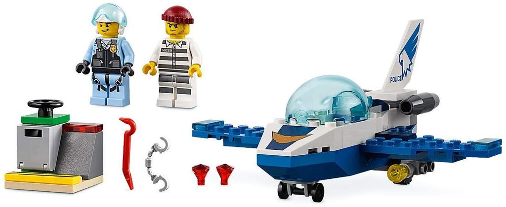 LEGO City Jet Patrol 60206 Block Toy Boy