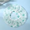 5Pcs Shower Caps Waterproof Shower Hair Cap Large Size Elastic Band Travel-Friendly Foldable Bath Spa Shower Caps