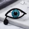 Devil's Eye Brooch - Full Diamond Retro Eye Pin - Fashionable and Unconventional Design