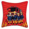 Anime Für Feuerwehrmänner S-Sam Kissenbezüge Cartoon Sofa Dekorativ Zuhause Doppelseitiger Druck Kurzer Plüsch Niedlicher Kissenbezug