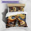 3pcs Agatsuma Zenitsu Cover Set - Personalized Name, HD Printed Bedding with 1 Cover and 2 Pillowcases - Perfect for Home Decor, Easy Care