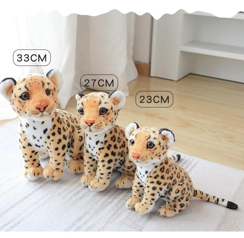 Realistic Tiger Plush Toy - Children's Birthday Gift & Cushion - Northeast Tiger Design