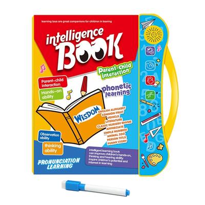 Nuovo Giocattolo per la Lettura in Inglese per Bambini Giocattoli Educativi per la Prima Infanzia Montessori Smart Multi Ebook per Bambini Piccoli Imparare l'Inglese Regali